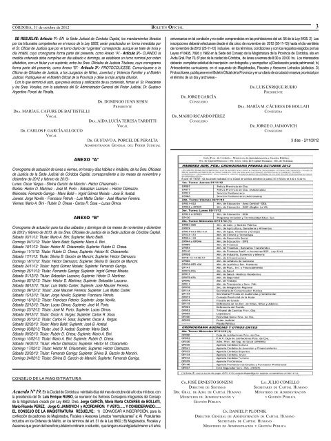 boletin oficial nÂº 184 - BoletÃ­n Oficial de la Provincia de CÃ³rdoba ...