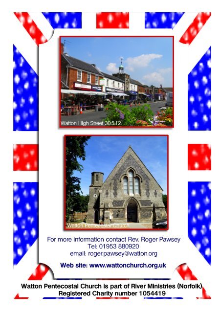 Jubilee Souvenir Booklet - History of Watton, Norfolk