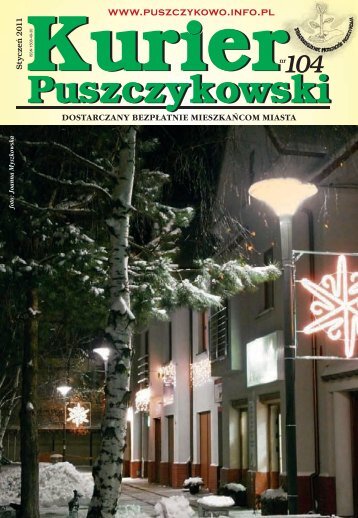 Kurier 104-fonty.indd - Stowarzyszenie Przyjaciół Puszczykowa