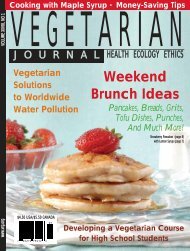 Weekend Brunch Ideas - The Vegetarian Resource Group