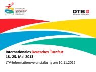 Internationales Deutsches Turnfest 18.-25. Mai 2013