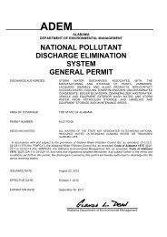 alg170000 paint permit - Alabama Department of Environmental ...