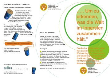 PDF-Download Aktueller Flyer - tjg. theater junge generation