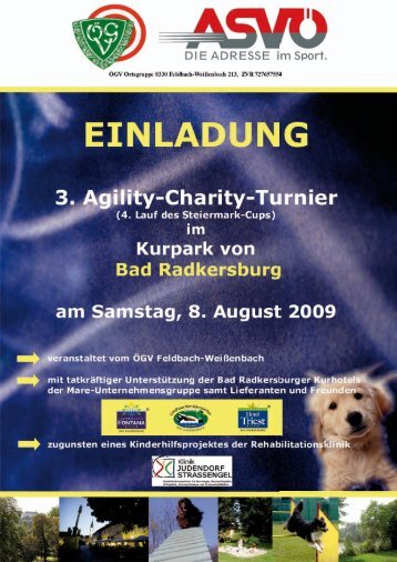 Einladung Bad Radkersburg 080809.pdf - Agility Arbeitsgruppe ...