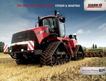 Download Steiger & Quadtrac Brochure - Case IH