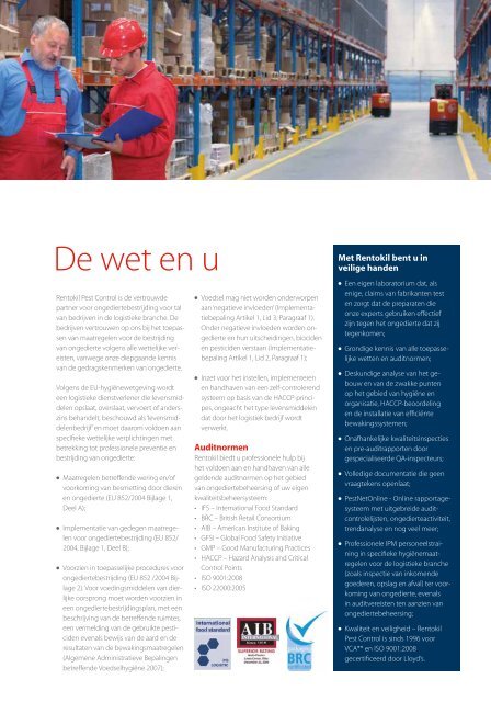 Download Logistiek Brochure PDF (744KB) - Rentokil