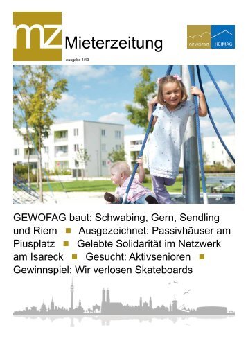 Mieterzeitung - GEWOFAG Holding GmbH
