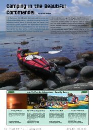 Camping in the beautiful Coromandel - New Zealand Kayak Magazine