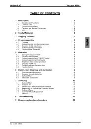 TABLE OF CONTENTS - Robbins Instruments, Inc.