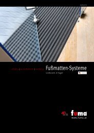 Katalog FUMA Fußmatten-Systeme 2014 als PDF