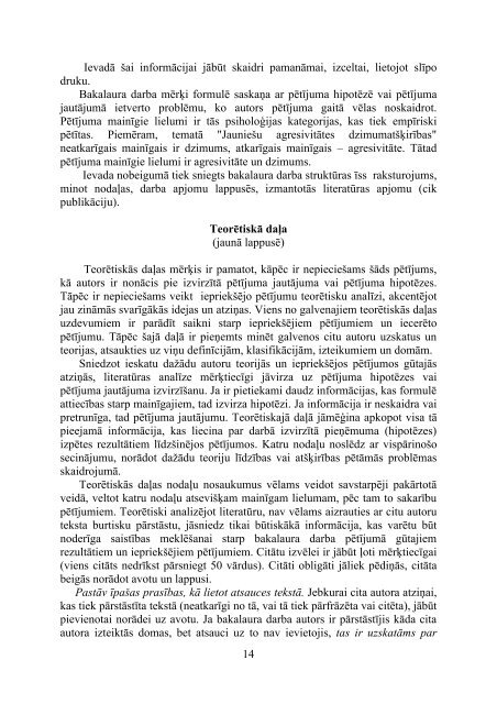 LU PPMF PSIHOLOÄ¢IJAS NODAÄ»A. Metodiskie norÄdÄ«jumi ...