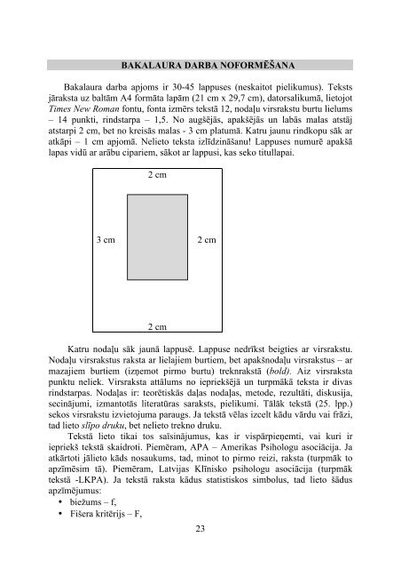 LU PPMF PSIHOLOÄ¢IJAS NODAÄ»A. Metodiskie norÄdÄ«jumi ...