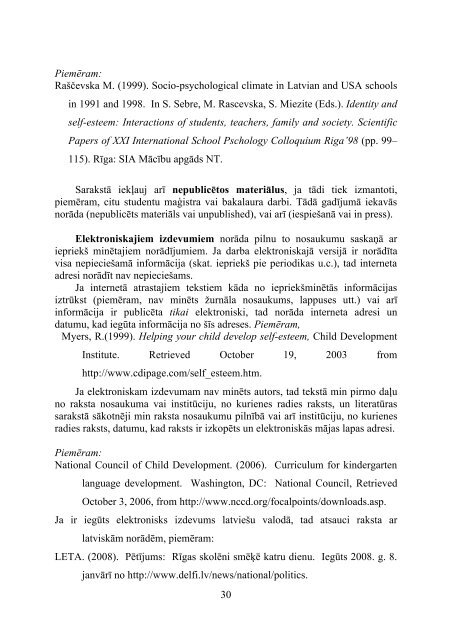 LU PPMF PSIHOLOÄ¢IJAS NODAÄ»A. Metodiskie norÄdÄ«jumi ...