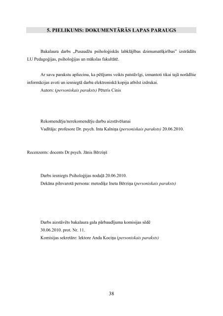 LU PPMF PSIHOLOÄ¢IJAS NODAÄ»A. Metodiskie norÄdÄ«jumi ...