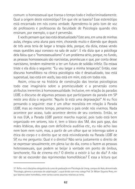 Psicologia e diversidade sexual: desafios para uma sociedade de ...