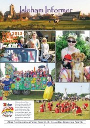 August 2013 - Isleham Informer