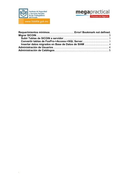 Sistema Integral de Abasto de Medicamento SIAM ... - issste :: siam