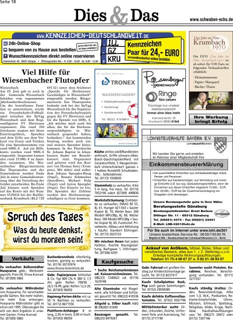 Ausgabe KW 28 - schwabenecho.de