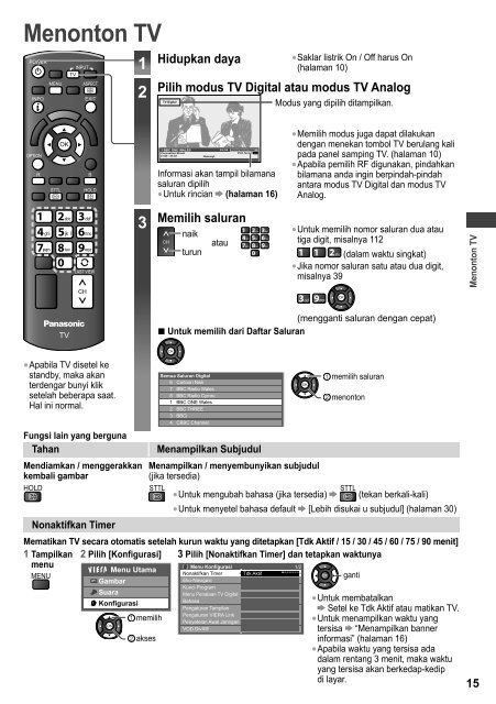 Petunjuk Pengoperasian TV LCD - KWN Indonesia