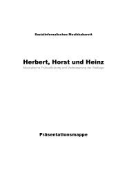 Herbert, Horst und Heinz erklären Wagner