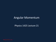 21. Angular Momentum - Galileo and Einstein