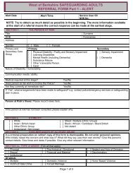 Safeguarding Referral Form: Part 1