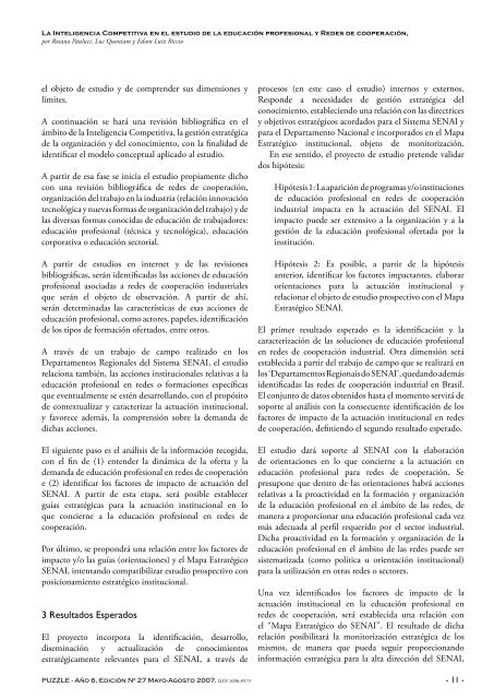 Revista de Inteligencia Competitiva - Luc Quoniam