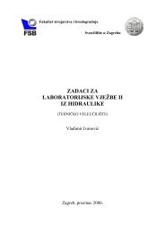 Podloge za laboratorijske vjeÅ¾be II iz hidraulike - FSB - SveuÄiliÅ¡te u ...