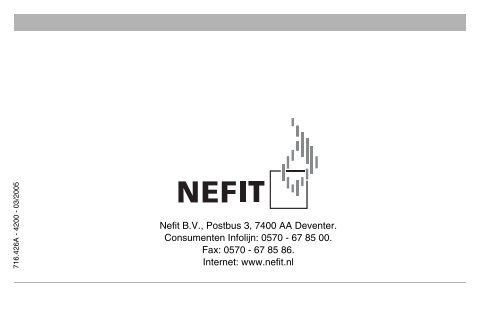 BA(SF) Nefit EcomLine Elite HR - NL