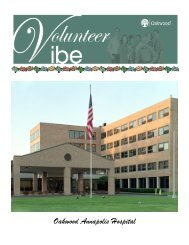 Volunteer - Oakwood Annapolis Hospital