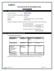 HOJA DE DATOS DE SEGURIDAD (HDS) : Voliam Flexi - Afipa