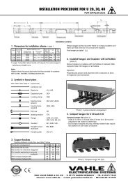 Montageanw. U20, U30, U40 engl. - VAHLE, Inc