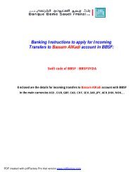 Standing Settlement Instructions Nomura