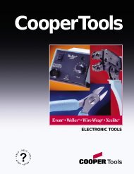 Cooper Electronics Catalog - Regina Fasteners & Tools Ltd