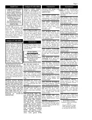 5/13/10 classifieds - Battle Creek Shopper News