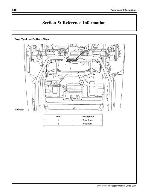 2007 Police Interceptor Modifier Guide - Digital Ally, Inc.