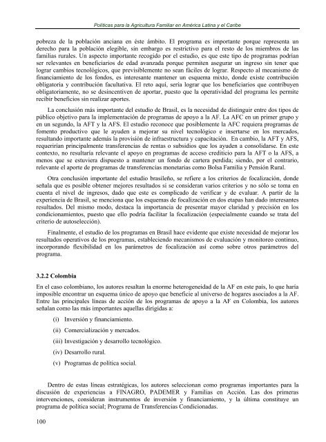 polÃ­ticas para la agricultura familiar en amÃ©rica latina y el ... - RUTA