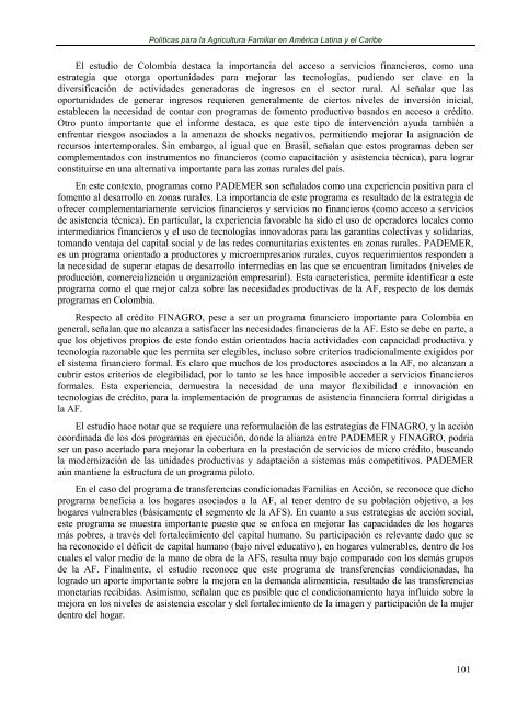 polÃ­ticas para la agricultura familiar en amÃ©rica latina y el ... - RUTA