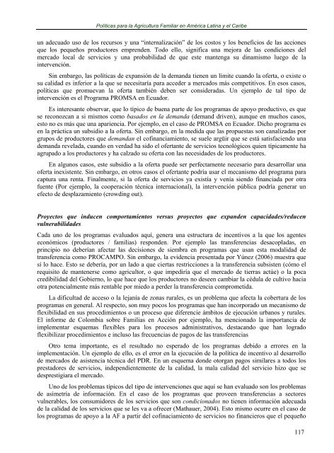 polÃ­ticas para la agricultura familiar en amÃ©rica latina y el ... - RUTA