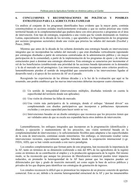 polÃ­ticas para la agricultura familiar en amÃ©rica latina y el ... - RUTA