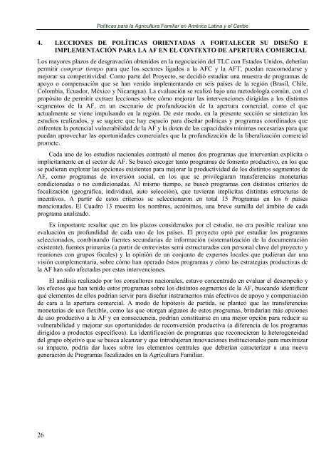 polÃ­ticas para la agricultura familiar en amÃ©rica latina y el ... - RUTA