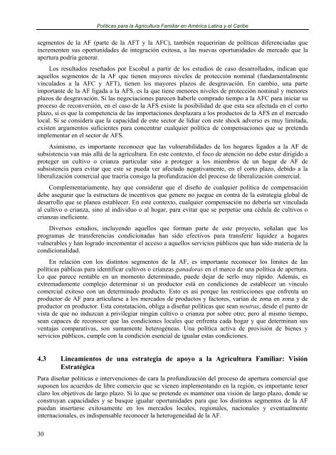 polÃ­ticas para la agricultura familiar en amÃ©rica latina y el ... - RUTA