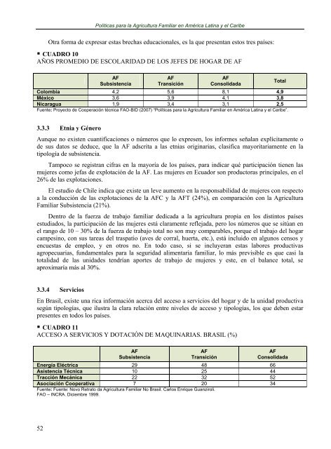 polÃ­ticas para la agricultura familiar en amÃ©rica latina y el ... - RUTA