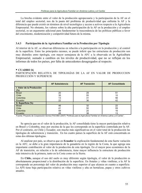 polÃ­ticas para la agricultura familiar en amÃ©rica latina y el ... - RUTA