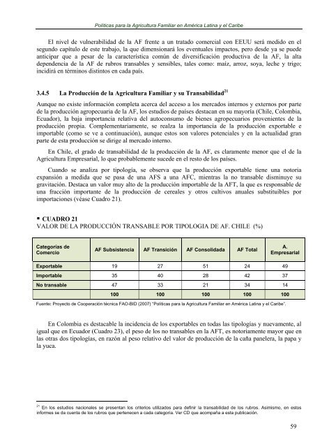 polÃ­ticas para la agricultura familiar en amÃ©rica latina y el ... - RUTA