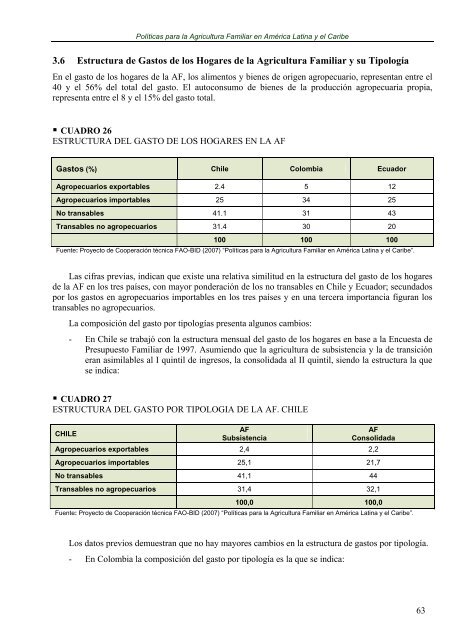 polÃ­ticas para la agricultura familiar en amÃ©rica latina y el ... - RUTA