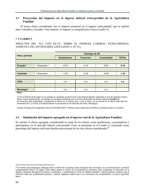 polÃ­ticas para la agricultura familiar en amÃ©rica latina y el ... - RUTA