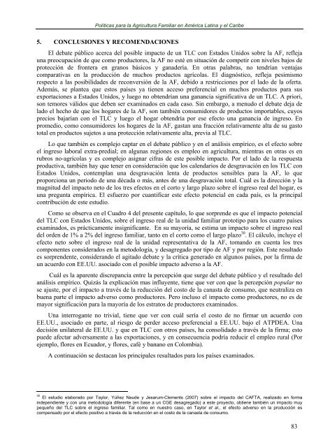 polÃ­ticas para la agricultura familiar en amÃ©rica latina y el ... - RUTA