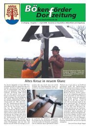 Bökenförder Dorfzeitung - in Bökenförde