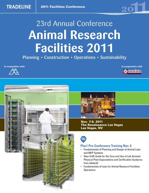 Animal Research Facilities 2011 - Tradeline, Inc.